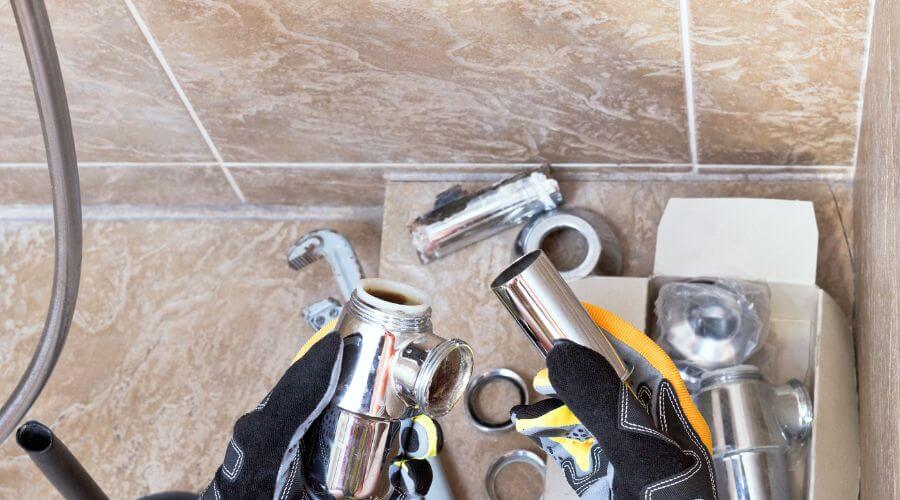 Professional gutter cleaning in Lake Como, PA